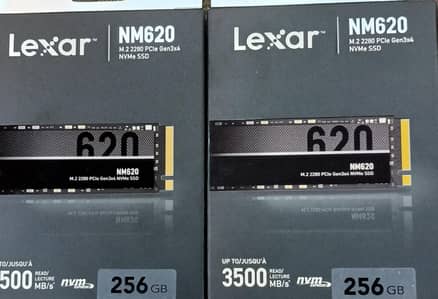 Lexar NM620 256GB Gen 3 Nvme SSD