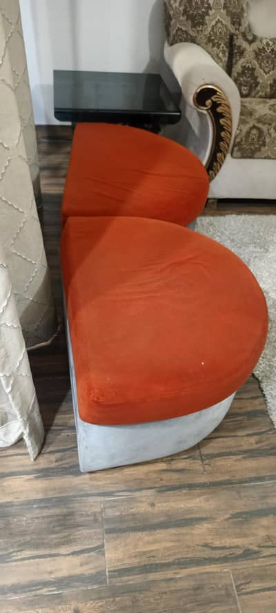 L shape sofa 8 seat & 2 setti & 2 tables