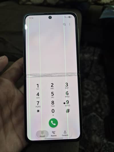 Galaxy Z Flip 3 5G 256GB NON PTA Cream Color Snapdragon 888 5G Variant