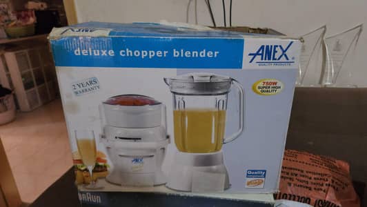anex chopper and blender