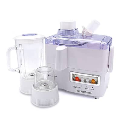 National 3-in-1 Electric Juicer, Blender & Grinder (Japan Quality)