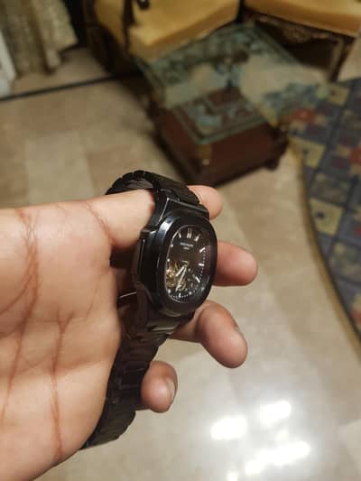 Luxary patek philippe Black Mate - Self Winding automatic watch