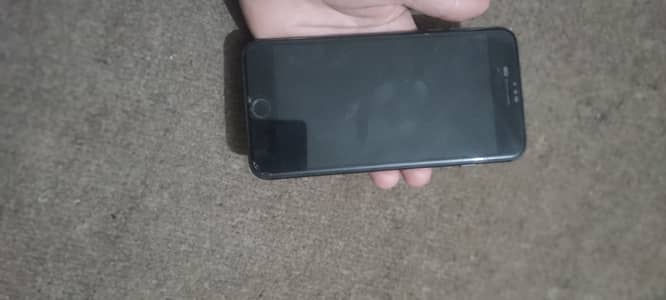 Mobile okay hai battery health 74 black colour no charger no boxes