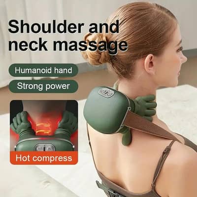 Shoulder and neck massager
