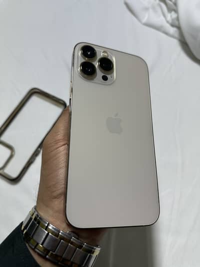Iphone 13 pro max Pta approved Gold color