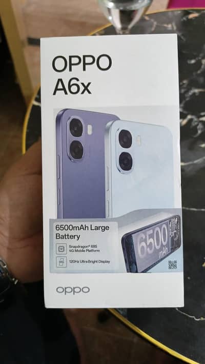 Full Warrenty Open Box Brand New A6x 4GB 64GB ROM 6500mAh Battry
