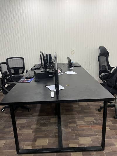 Office Work station Table And Chairs