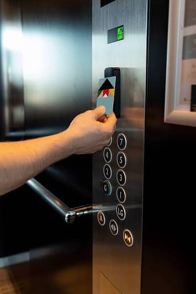 Lift Rfid Card Biometric access control Automation interlocking system