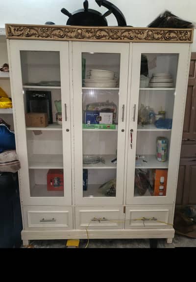 Luxury Bedroom Furniture Set for Sale – White & Gold