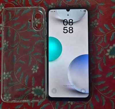 Samsung A07 ful warranty only 2 months use with box silicone case 4/64