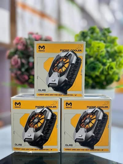 memo dla8 phone cooler with led temp  display multicolour