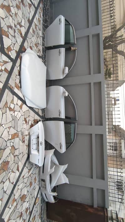2005 Toyota Mark X original doors Bonnet Trunk Bumper