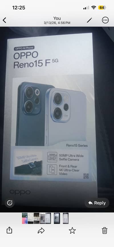 Oppo Reno 15f 5g or Oppo a6 8/256