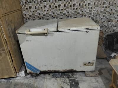 Haier deep freezer double door