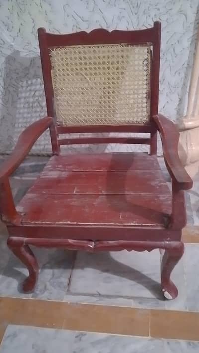 used wooden chairs