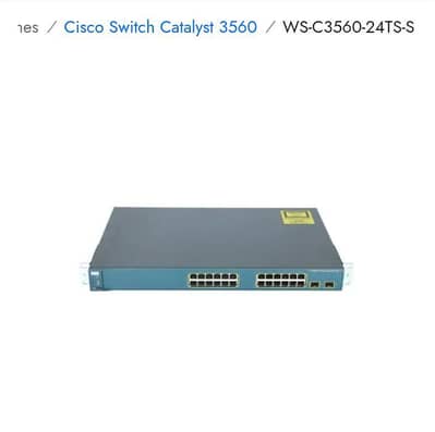 Cisco Switch/WS-C3560-24TS-S