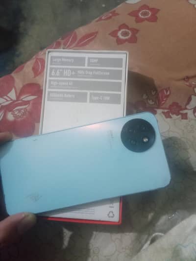 8+8GB RAM 256GB ROM ITEL S23 50MP CAMERA