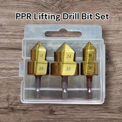 3Pcs Ppr measuring Drill, Water Pipe Expansion Drill, #20, #25, #