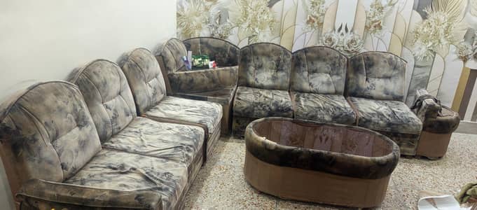 6 seater sofa set
