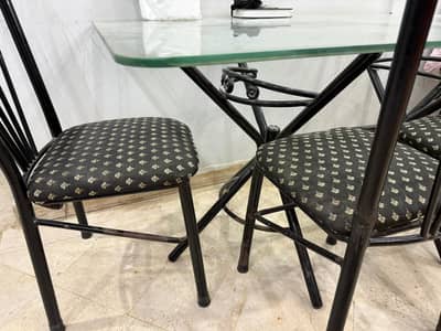 Rod Iron Dining Table - Urgent Sell