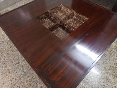 wooden table