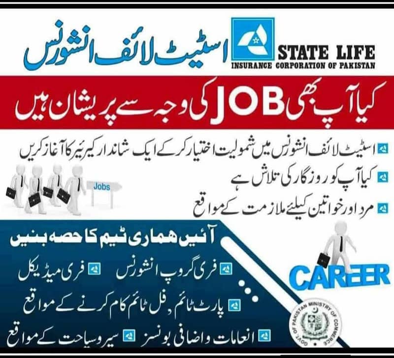 پارٹ ٹائم / فل ٹائم جاب – میل اور فی میل کی ضرورت 1