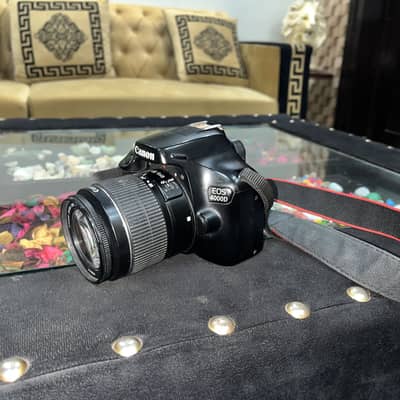 Canon 4000d camera with 18-55mm kit lens and original parts