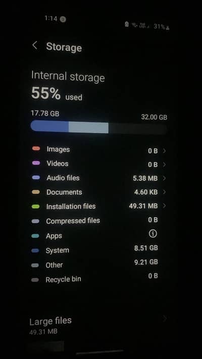 samsung galaxy A11 (32 gb)