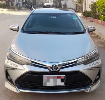 TOYOTA COROLLA ALTIS GRANDE 2018 X bumpers  JUST LIKE BRAND NEW