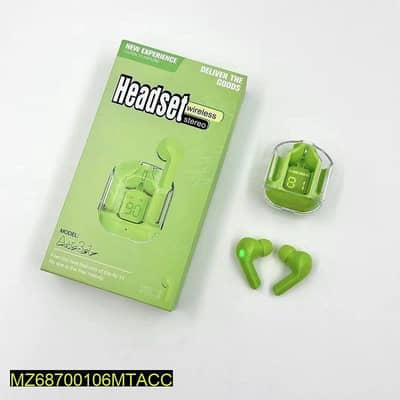 Air 31 Wireless Earbuds Green with Case
