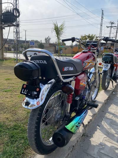 CG 125 model 2018 urgent sale