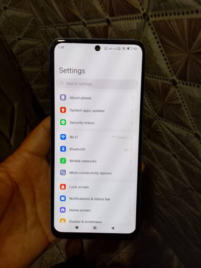 Redmi Note 12 8gb 128gb Dual Sim Pta Aproved Exchange possibe