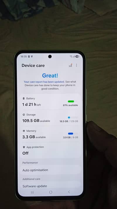 Samsung A54 new condition