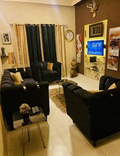 Five Seater Sofa | Black Velvet | brand New