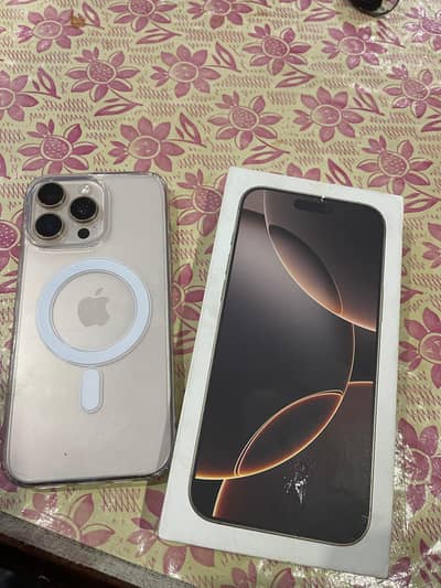 Iphone 16 pro max Factory Unlock