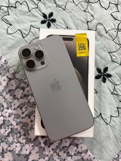 Iphone 15 Pro Max 256gb Natural Titanium