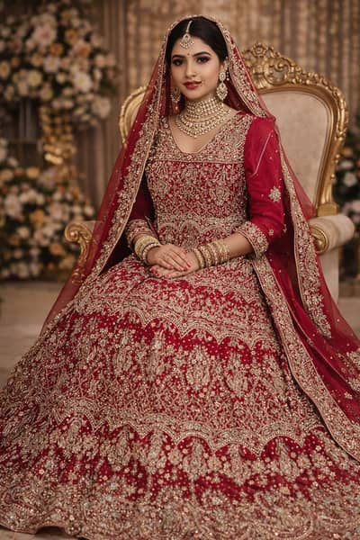 bridal lhnga recently buy