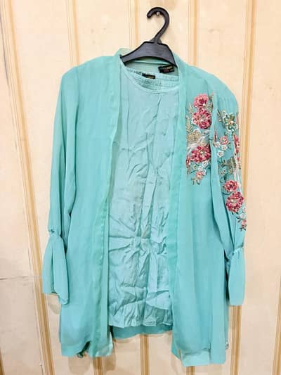 Limelight Coat Suit with Red Inner Shirt & Trouser (11–12 Years)