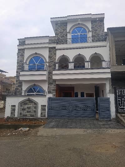 7 Marla Double Unit Brand New House Available For Sale in Block F Gulshan e Sehat E-18 Islamabad.