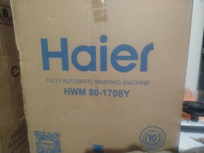 Haier HWM 80-1708Y | Fully Automatic  Urgently sale