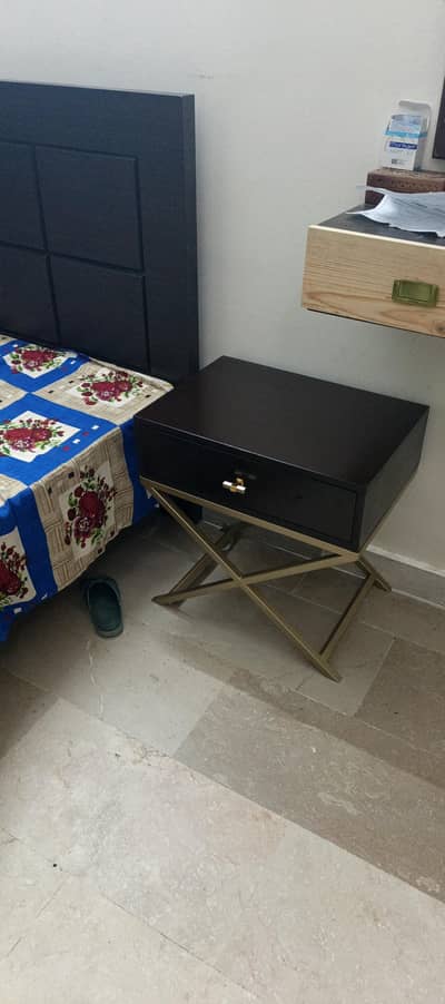 2 new side table argent sale