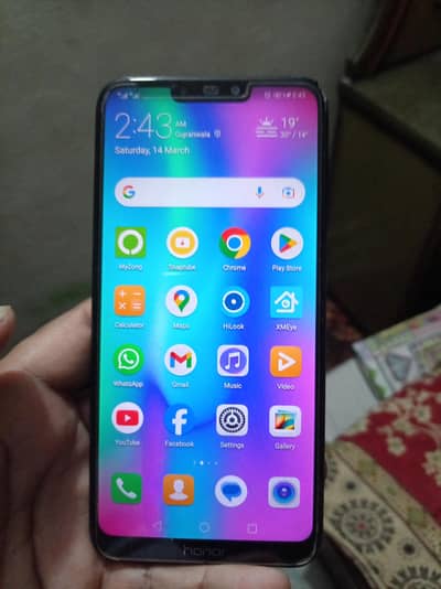 honor c8 one hand use