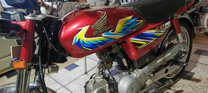 Honda cd70 2021 model tottaly janion condition