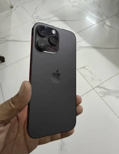 14 pro max 512GB JV space black with box and charger health 84%