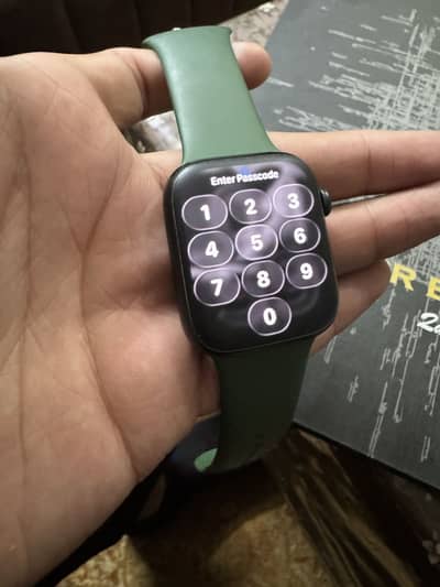 Apple series 7 green colour