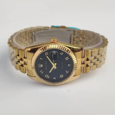 Rolex men's stainless steel watch ⌚