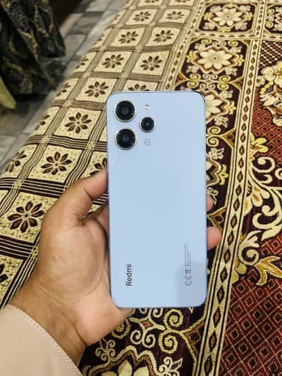 Redme 12 8+4gb 256gb saaf condition only mobile totally original