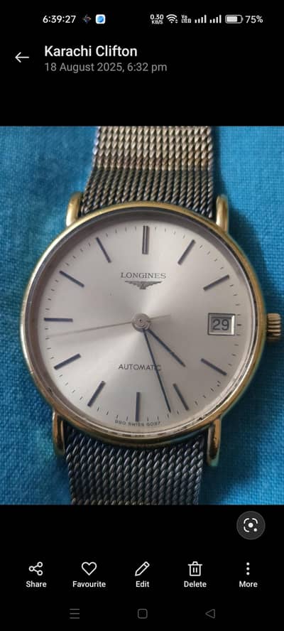 longines watch original