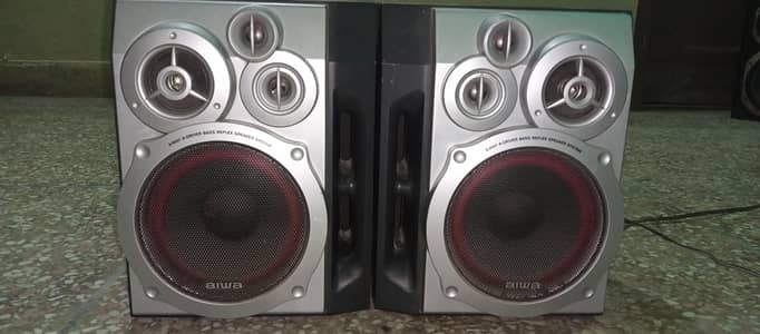 awai speaker 6inch good sound oirignal japani  80watt80watt