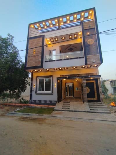 This Property Direct From Owner.    120 Yards Brand New House West Open 30 feet Road G+1 available for sale in Sector Q Gulshan e Maymar Karachi